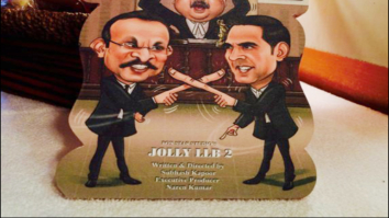 Check out: Caricatures of Akshay Kumar and Annu Kapoor from Jolly LLB 2
