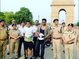 Arjun Kapoor participates in safety awareness campaign with Delhi police
