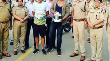 Arjun Kapoor participates in safety awareness campaign with Delhi police