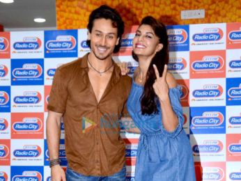 Tiger Shroff & Jacqueline Fernandez launch the music of 'A Flying Jatt' at 91.1 FM Radio City