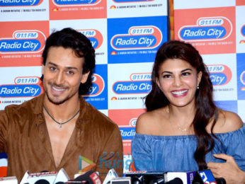 Tiger Shroff & Jacqueline Fernandez launch the music of 'A Flying Jatt' at 91.1 FM Radio City