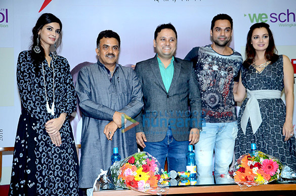 Abhay Deol, Diana Penty & Dia Mirza grace Wellingkar College event to promote ‘Happy Bhag Jayegi’ Abhay Deol, Diana Penty & Dia Mirza grace Wellingkar College event to promote ‘Happy Bhag Jayegi’