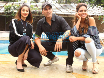 Akshay Kumar, Ileana DCruz & Esha Gupta promote 'Rustom'