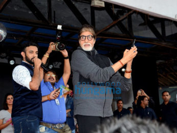 Amitabh Bachchan promotes 'Pink' at Narsee Monjee College