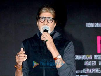 Amitabh Bachchan promotes 'Pink' at Narsee Monjee College