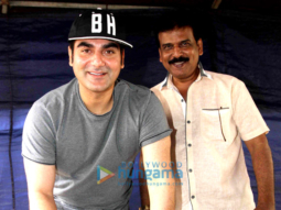 Arbaaz Khan celebrates his birthday with the team of ‘Yea Toh Two Much Ho Gayaa’ at Mehboob Studio