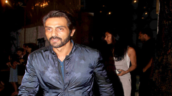 Arjun Rampal snapped post dinner with his family at The Korner House