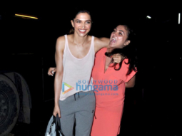 Deepika Padukone snapped post an ad shoot at Mehboob Studio