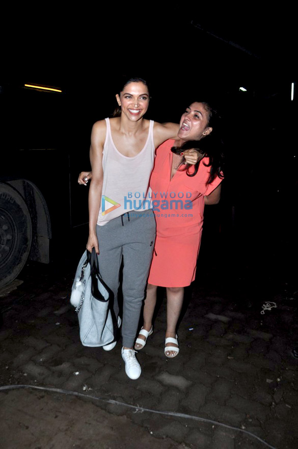 deepika snapped post an ad shoot 1