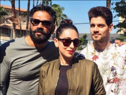 Check out: Karisma Kapoor, Suniel Shetty and Sooraj Pancholi hang out in Durban