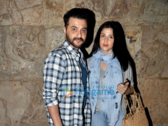 Farhan Akhtar, Ritesh Sidhwani & Sanjay Kapoor snapped at Lightbox