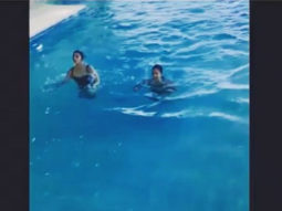 Watch: Alia Bhatt and Katrina Kaif indulge in pool aerobics