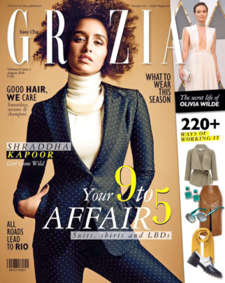 Shraddha Kapoor On The Cover Of Grazia Magazine