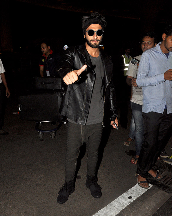 Ranveer Singh goes to Europe for an Ad shoot