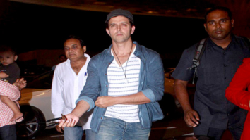 Hrithik Roshan & Pooja Hegde depart to promote ‘Mohenjo Daro’ in Ahmedabad