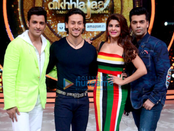 Jacqueline Fernandez & Tiger Shroff promote 'A Flying Jatt' on Jhalak Dikhhla Jaa 9