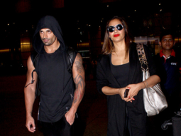 Karan Singh Grove, Bipasha Basu & Irrfan Khan snapped at the international airport