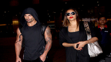 Karan Singh Grove, Bipasha Basu & Irrfan Khan snapped at the international airport