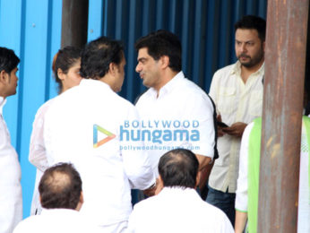 Celebs attend Krushna Abhishek's father funeral