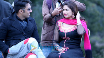 On The Sets Of The Movie My Father Iqbal