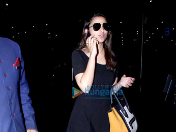 Parineeti Chopra arrives from the USA