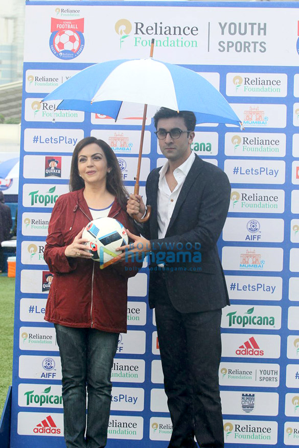 ranbir kapoor attends jio reliance foundation youth sports launch 1