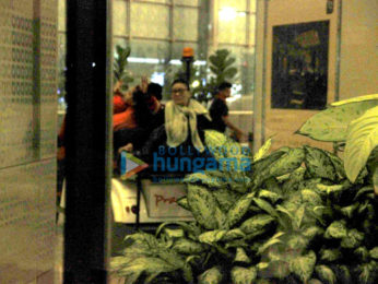 First images of Rani Mukerji with her baby Adira at the airport