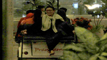 First images of Rani Mukerji with her baby Adira at the airport