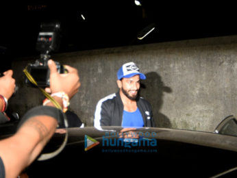 Ranveer Singh snapped post his meeting with Sanjay Leela Bhansali