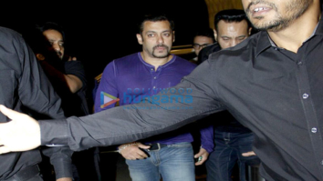 Salman Khan snapped at the airport departing for Dubai