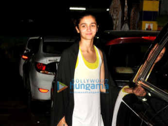 Sidharth Malhotra, Alia Bhatt & Aditya Roy Kapur snapped post dance practice for Dream Team Concert