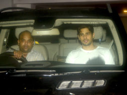 Sidharth Malhotra, Alia Bhatt & Katrina Kaif snapped post dinner at Karan Johar’s house