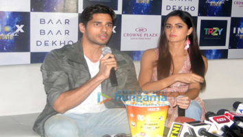 Sidharth Malhotra & Katrina Kaif promote ‘Baar Baar Dekho’ in Jaipur