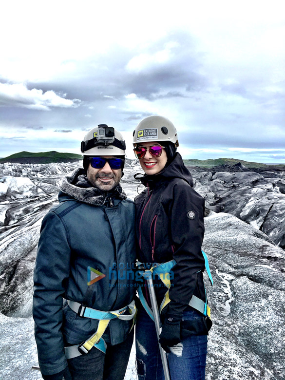 singer khushboo grewal celebrates her 10th wedding anniversary with husband in iceland 4