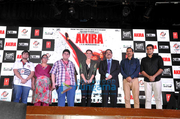 sonakshi sinha launches the song rajj rajj ke from akira 1 2