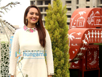 Sonakshi Sinha snapped promoting 'Akira'