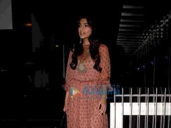 Sonam Kapoor & Rhea Kapoor snapped post dinner at Hakassan