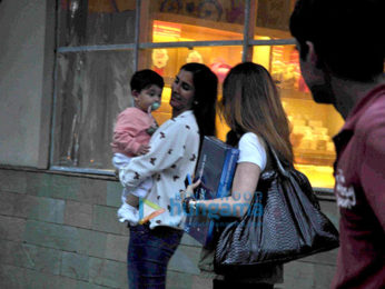Sussanne Roshan snapped post dinner
