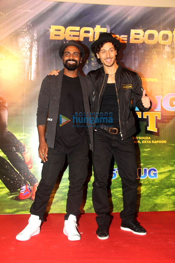 tiger shroff remo dsouza promote a flying jatt 4