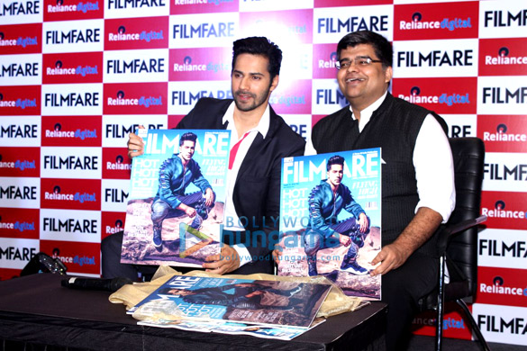 Varun Dhawan launches Filmfare’s August 2016 cover