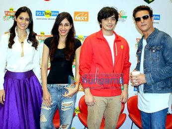 Cast of 'Yea Toh Two Much Ho Gayaa' promote their film on 92.7 Big FM