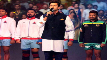 Hrithik Roshan croons national anthem at the Pro Kabaddi League finale