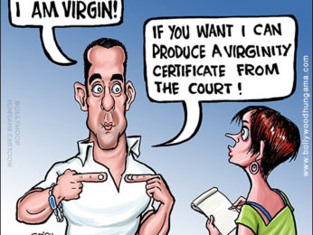 Bollywood Toons: Salman Khan is virgin!