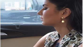 Watch: Katrina Kaif sleeping in her car
