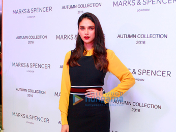 Aditi Rao Hydari graces the Marks & Spencer's Autumn 16 collection launch at DLF Mall, Noida