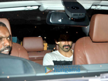 Aditya Roy Kapur & Shraddha Kapoor snapped post party at Shaad Ali's house
