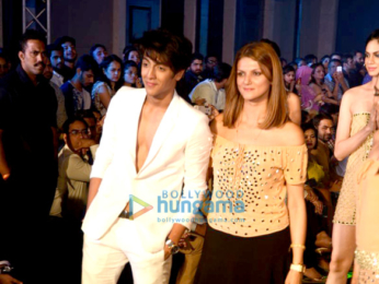 Ahaan Panday walks for Nandita Mahtani's show
