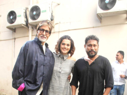 Amitabh Bachchan, Taapsee Pannu, Kirti Kulhari & Shoojit Sircar promote ‘Pink’