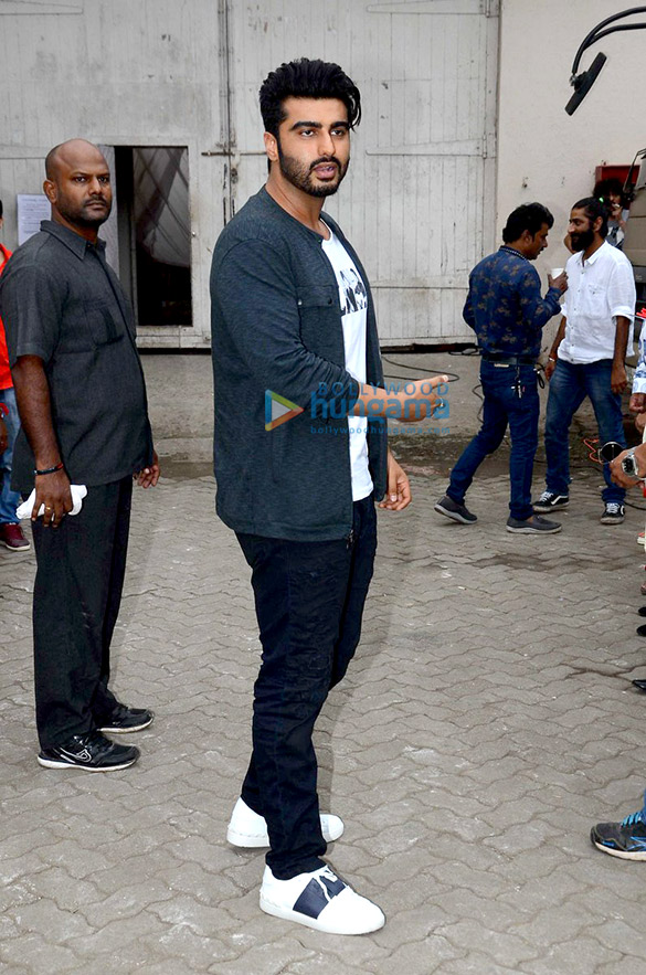 anil arjun on the sets of vogue bffs 7
