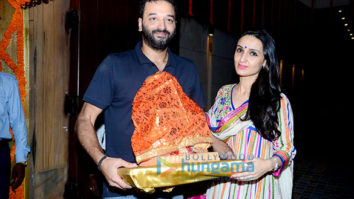 Anu Dewan & Sunny Dewan’s snapped during Ganesha home coming